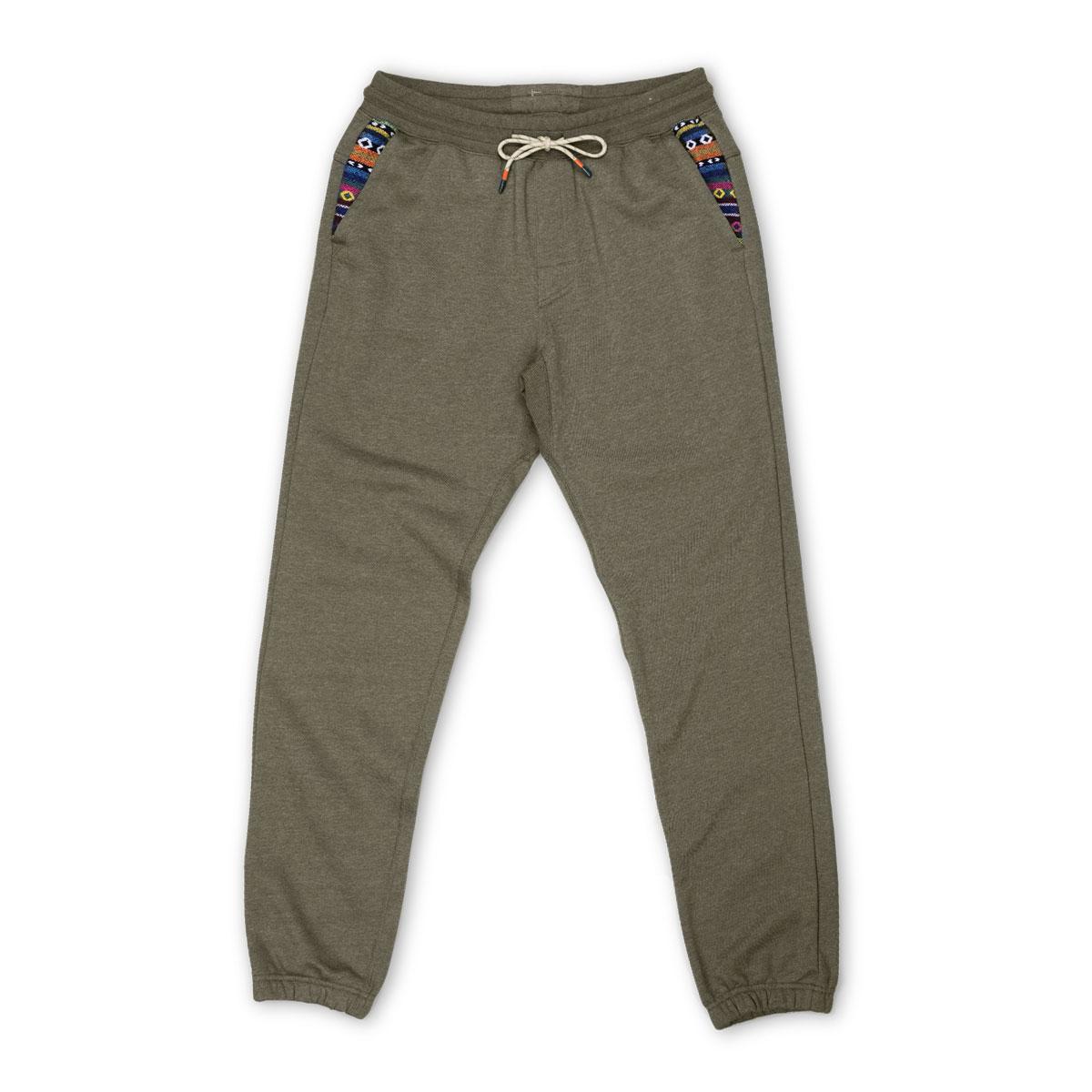 Howler Brothers Mellow Mono Sweatpants Men's in Dusky Green Heather